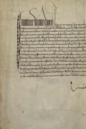Dokument króla Władysława Jagiełły potwierdzający akt sprzedaży wsi Dziekanowice wraz z prawem patronatu w kościele parafialnym