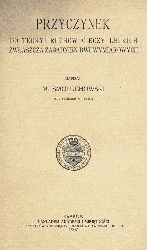 Przyczynek do teoryi ruchów cieczy lepkich