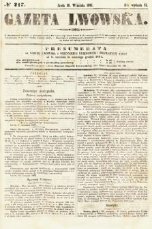 Gazeta Lwowska. 1861, nr 217