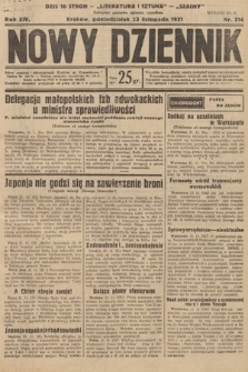 Nowy Dziennik. 1931, nr 314