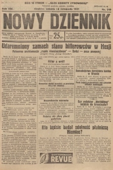 Nowy Dziennik. 1931, nr 319