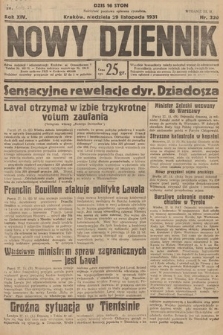 Nowy Dziennik. 1931, nr 320