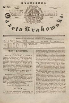 Codzienna Gazeta Krakowska. 1832, nr 88
