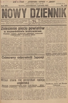 Nowy Dziennik. 1931, nr 328