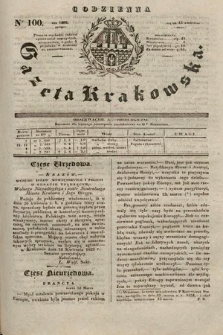 Codzienna Gazeta Krakowska. 1832, nr 100