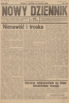Nowy Dziennik. 1931, nr 331
