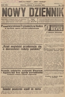 Nowy Dziennik. 1931, nr 333