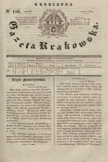 Codzienna Gazeta Krakowska. 1832, nr 116