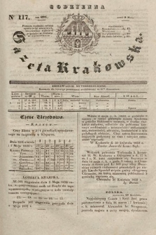 Codzienna Gazeta Krakowska. 1832, nr 117