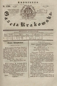 Codzienna Gazeta Krakowska. 1832, nr 120