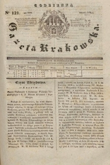 Codzienna Gazeta Krakowska. 1832, nr 121