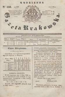Codzienna Gazeta Krakowska. 1832, nr 123