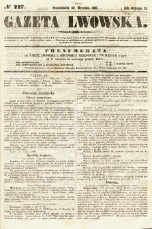 Gazeta Lwowska. 1861, nr 227