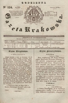 Codzienna Gazeta Krakowska. 1832, nr 124