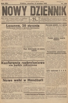 Nowy Dziennik. 1931, nr 350