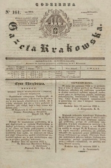 Codzienna Gazeta Krakowska. 1832, nr 161