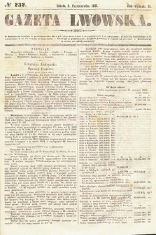 Gazeta Lwowska. 1861, nr 232