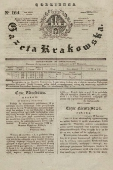 Codzienna Gazeta Krakowska. 1832, nr 164