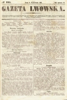 Gazeta Lwowska. 1861, nr 235