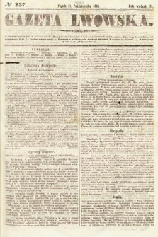 Gazeta Lwowska. 1861, nr 237