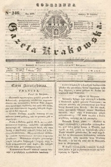Codzienna Gazeta Krakowska. 1832, nr 246