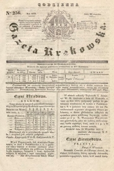 Codzienna Gazeta Krakowska. 1832, nr 256