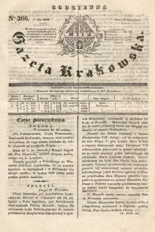 Codzienna Gazeta Krakowska. 1832, nr 266
