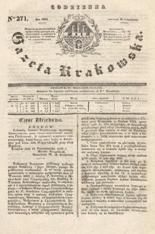 Codzienna Gazeta Krakowska. 1832, nr 271