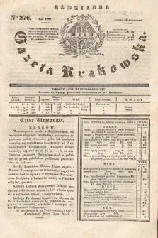 Codzienna Gazeta Krakowska. 1832, nr 276
