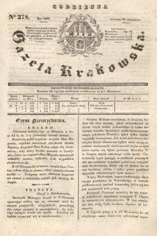 Codzienna Gazeta Krakowska. 1832, nr 278