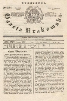 Codzienna Gazeta Krakowska. 1832, nr 284