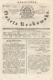Codzienna Gazeta Krakowska. 1832, nr 297