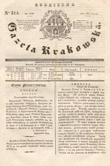 Codzienna Gazeta Krakowska. 1832, nr 314