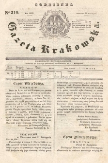 Codzienna Gazeta Krakowska. 1832, nr 319