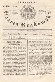 Codzienna Gazeta Krakowska. 1832, nr 320