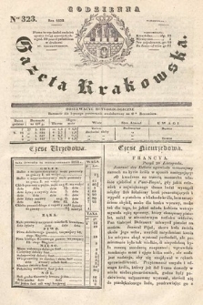 Codzienna Gazeta Krakowska. 1832, nr 323