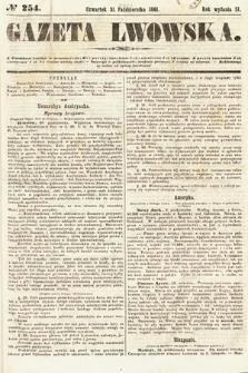 Gazeta Lwowska. 1861, nr 254