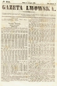 Gazeta Lwowska. 1861, nr 255