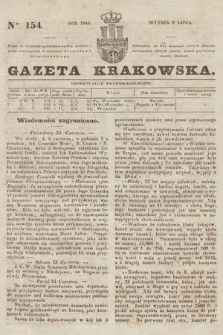 Gazeta Krakowska. 1845, nr 154