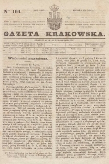 Gazeta Krakowska. 1845, nr 164
