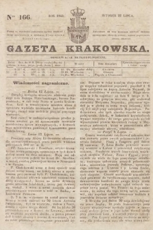 Gazeta Krakowska. 1845, nr 166