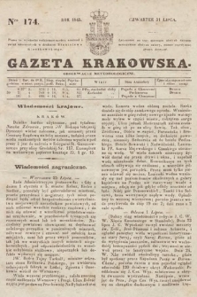 Gazeta Krakowska. 1845, nr 174