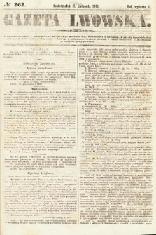 Gazeta Lwowska. 1861, nr 262