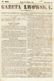 Gazeta Lwowska. 1861, nr 263