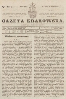 Gazeta Krakowska. 1845, nr 201