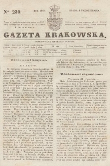 Gazeta Krakowska. 1845, nr 230