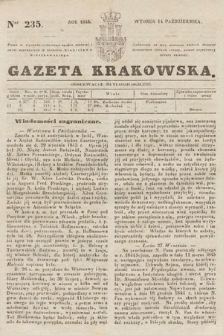 Gazeta Krakowska. 1845, nr 235