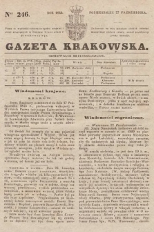 Gazeta Krakowska. 1845, nr 246