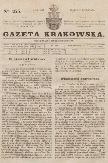 Gazeta Krakowska. 1845, nr 255