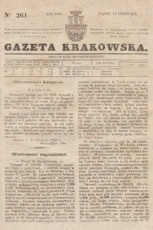 Gazeta Krakowska. 1845, nr 261
